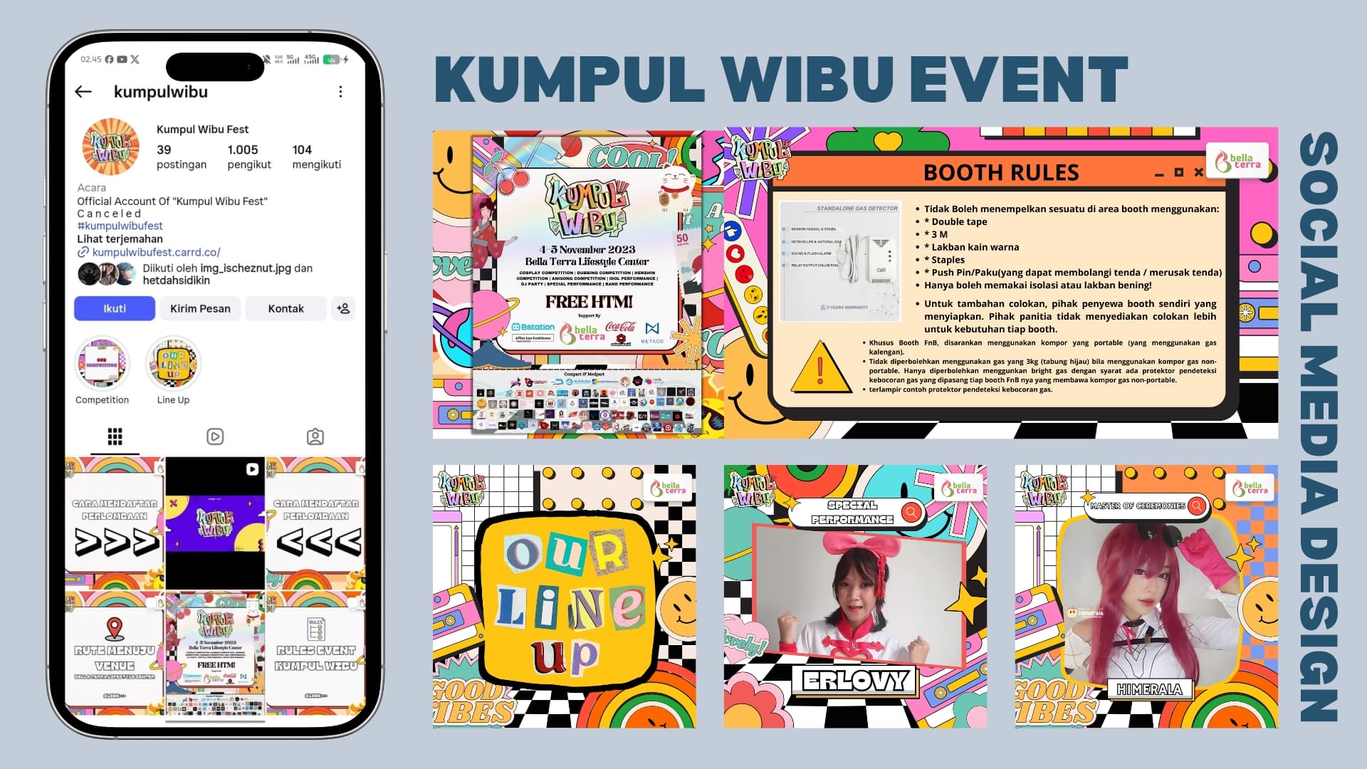 Pamflet Event Kumpul Wibu